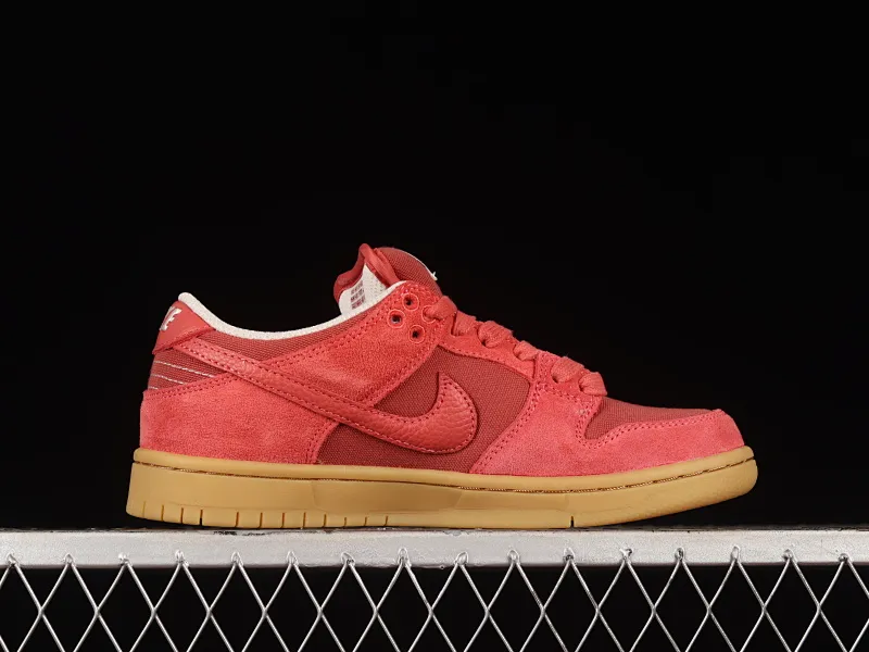 All categories Nk SB Dunk series Nk SB Dunk Low low-top sneakers Nk SB Dunk Low Pro "Adobe" red clay red pig color SB low-top sports and leisure sneakers DV5429-600